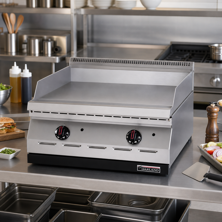 Product image #2 for Garland Designer Series 15-Inch Countertop Gas Griddle with Flame Failure Protection
