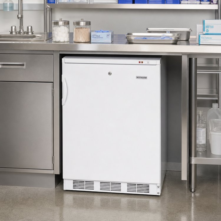 Product image #2 for Accucold VT65ML 1-Section Undercounter Medical Freezer, 3.5 Cu. Ft., Freestanding