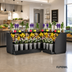 Thumbnail image #2 for Allure Self-Service Refrigerated Inside Wrap Low Profile Open-Air Merchandiser, Remote DX, 115-1/4 Inch Wide