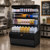 Thumbnail image #3 for Howard-McCray Ovation Series 51-Inch Black Self-Contained Dairy Open Merchandiser with LED Lighting