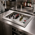 Thumbnail image #2 for BK Resources Drop-In Ice Bin Drink Cooler, 25 x 41.5 x 12 Inches, 147.6 lb Capacity