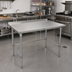 Thumbnail image #2 for John Boos Stallion 60 x 36-Inch Stainless Steel Top Work Table with 1-1/2-Inch Rear Riser and Galvanized Base