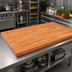 Thumbnail image #2 for Boos Block Blended Edge Grain American Cherry Kitchen Countertop with Varnique Finish - 72