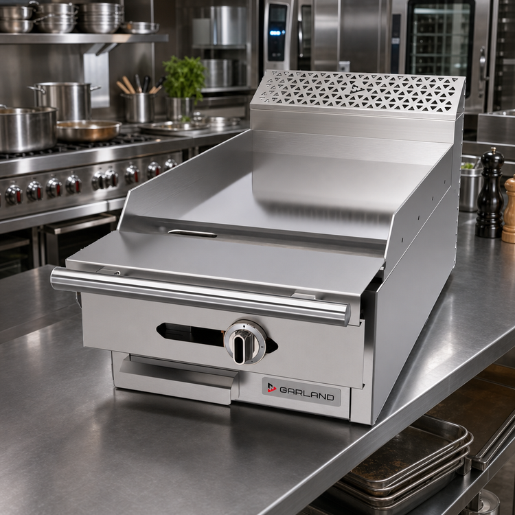 Product image #2 for Garland Cuisine Series 18-Inch Modular Gas Griddle Add-A-Unit with 1-Inch Steel Plate and Hi-Lo Controls