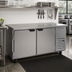 Thumbnail image #3 for Beverage-Air UCR67AHC 67-Inch Two-Section Undercounter Side-Mount Refrigerator with Solid Doors