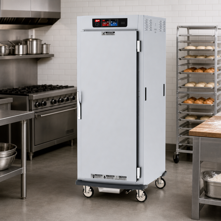 Product image #2 for Metro C5 9 Series Full-Height Pass-Thru Controlled Humidity Heated Holding and Proofing Cabinet, 18 Full-Size Pan Capacity, Stainless Steel, 120V