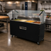 Thumbnail image #2 for Portable Electric 4-Well Hot Food Buffet Table with Double-Sided Sneeze Guard and Enclosed Base