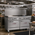 Thumbnail image #2 for Southbend Ultimate 60-Inch Gas Restaurant Range with 48-Inch Griddle, Standard Oven and Cabinet Base