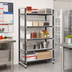 Thumbnail image #2 for Cambro Camshelving Elements XTRA 5-Tier Solid Stationary Shelving Starter Unit, 24