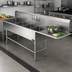 Thumbnail image #2 for John Boos Pro-Bowl 4-Compartment Stainless Steel Sink with Right Drainboard, 20