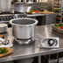 Thumbnail image #2 for Eagle Group 7-Quart Round Drop-In Thermostatic Food Warmer with Drain, 120V