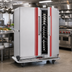 Thumbnail image #2 for EnduraHeat BR96 96-Covered Plate Stainless Steel Heat Retention Banquet Cart