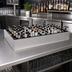 Thumbnail image #2 for Glastender Back Bar Ice Display Unit, 48 Inch W x 18 Inch D x 7 Inch H, Stainless Steel