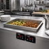 Thumbnail image #2 for CookTek SinAqua Rectangular Drop-In Waterless Induction Hot Food Well, 4-Inch Deep, Full-Size or Two Half-Size Pan Capacity