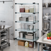 Thumbnail image #2 for Quantum Stationary Solid Shelving Starter Kit, 30-Inch W x 24-Inch D x 54-Inch H, 5 Shelves