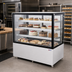 Thumbnail image #2 for Square Glass Full-Service Refrigerated Bakery Display Case, 60-Inch Floor Model, Self-Contained