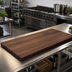 Thumbnail image #2 for John Boos Boos Block American Black Walnut Edge Grain Kitchen Countertop, 144 x 27 x 1-1/2 Inches, Penetrating Oil Finish