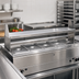 Thumbnail image #2 for Eagle Group 94-1/2 Inch x 8 Inch Removable Stainless Steel Dish Shelf for HT6 Hot Food Table