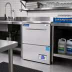 Thumbnail image #2 for Jackson WWS Delta® DELTA HT-E-SEER High-Temperature Undercounter Glasswasher with Steam Elimination & Energy Recovery, 24 Racks/Hour
