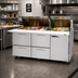 Thumbnail image #3 for Turbo Air PRO Series 72-5/8-Inch Mega Top Sandwich/Salad Prep Table with 1 Door, 4 Drawers, and 30-Pan Top
