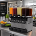 Thumbnail image #2 for Vollrath Pre-Mix Refrigerated Beverage Dispenser, 4 Bowls, 2.11 Gallons Each