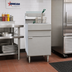 Thumbnail image #2 for Omcan Propane Gas Floor Fryer, Floor Model, 70 lb Oil Capacity, 150,000 BTU