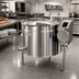Thumbnail image #2 for Cleveland Range Short Series 40-Gallon Electric Manual Tilting Steam-Jacketed Kettle