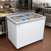 Thumbnail image #3 for Excellence Commercial Products SPOT-6HCD Dual Temp Open Chest Refrigerator/Freezer with Sliding Glass Doors, 11.5 Cu. Ft.