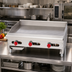 Thumbnail image #2 for American Range ARTG-36-24 Countertop Thermostatic Gas Griddle, 36-Inch W x 24-Inch D, 1-Inch Polished Steel Plate