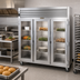 Thumbnail image #2 for Traulsen Spec-Line RHF332WP-HHG Three-Section Pass-Thru Heated Holding Cabinet with Half-Height Glass Doors