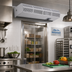 Thumbnail image #2 for Berner Commercial Low Profile Series 96-Inch Electric Heated Air Curtain