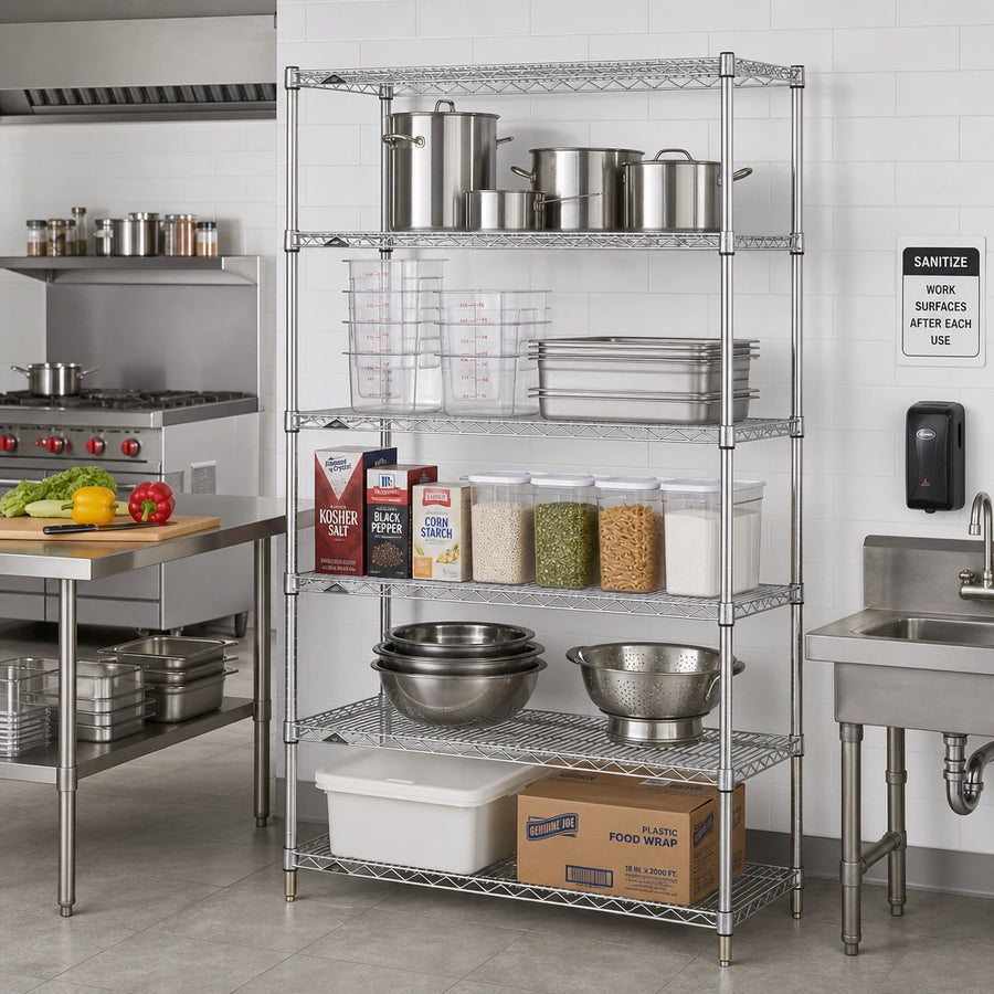 Commercial Kitchen Production Set