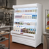 Thumbnail image #3 for Howard-McCray Ovation Series Remote Dairy Open Merchandiser with 3 Rows of LED Lighted Shelves, 75 Inch W x 72 Inch H
