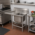 Thumbnail image #2 for Advance Tabco Regaline 1-Compartment Stainless Steel Sink with Left-Hand Drainboard, 20