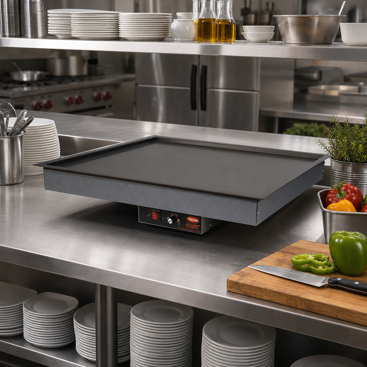 Product image #2 for Hatco Glo-Ray Built-In Rectangular Heated Shelf with Recessed Top, 31-1/2" x 21", 120V