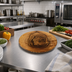Thumbnail image #2 for American Metalcraft Naturals 14-Inch Round Melamine Platter, Olive Wood Pattern