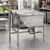 Thumbnail image #2 for Legion Combi-Pan Electric Power Tilt Skillet with Open Frame Base, 40.1-Gallon Capacity