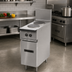 Thumbnail image #2 for Vulcan Expando 12-Inch Electric Restaurant Range with 1 Hot Top, Thermostatic Controls, Enclosed Base, and 208V Single-Phase Power
