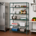 Thumbnail image #2 for Quantum Stationary Wire Shelving Starter Kit, 48