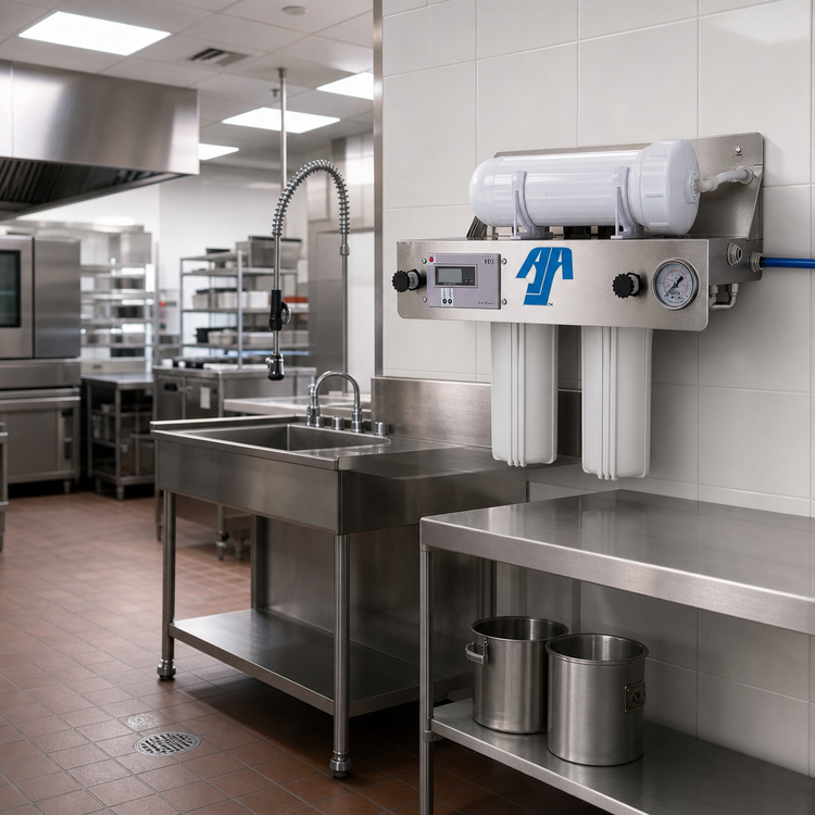 Product image #2 for Antunes AQ-RO-100 Wall Mounted Reverse Osmosis Water Filtration System, 100 GPD