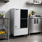 Thumbnail image #2 for Hoshizaki KM-660MWJ 22-Inch Water-Cooled Self-Contained Modular Crescent Cube Ice Maker, 647 lb/24 Hr, Stainless Steel