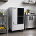 Thumbnail image #2 for Hoshizaki KM-660MWJ 22-Inch Water-Cooled Self-Contained Modular Crescent Cube Ice Maker, 647 lb/24 Hr
