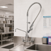 Thumbnail image #2 for EasyInstall 8-Inch Wall Mount Pre-Rinse Unit with 12-Inch Add-On Faucet and 0.65 GPM Spray Valve