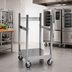 Thumbnail image #2 for AccuTemp Single Unit Stainless Steel Support Stand with 5-Inch Casters for Evolution and Steam'N'Hold Steamers