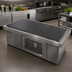 Thumbnail image #2 for Delfield N8259GP 59-Inch Drop-In Self-Contained Granite Frost Top, R290, 1/3 HP