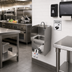 Thumbnail image #2 for John Boos Pro-Bowl Wall-Mounted Hand Wash Sink with Double Knee Valves, 9 x 9 x 5 Inch Bowl, Stainless Steel