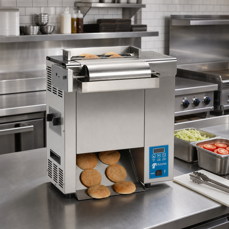 Product image #2 for Antunes Vertical Contact Conveyor Toaster, Countertop, 208V, Stainless Steel