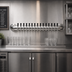 Thumbnail image #2 for Glastender 14-Faucet Wall-Mount Air-Cooled Pipe Wall Draft Dispensing Tower, Stainless Steel
