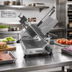 Thumbnail image #2 for Centerline by Hobart EDGE10-11 Medium-Duty Manual Angle-Feed Commercial Slicer with 10-Inch Carbon Steel Knife