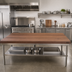 Thumbnail image #2 for John Boos Boos Block American Black Walnut Kitchen Countertop, Full-Length Edge Grain, 132 x 30 x 3 Inches, Penetrating Oil Finish